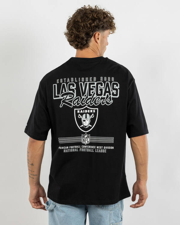 New Era Las Vegas Raiders Oversized T-Shirt for Mens