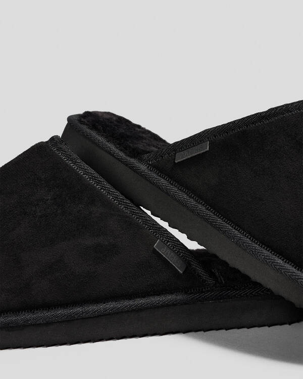 Jacks Chugg Slipper Black for Mens