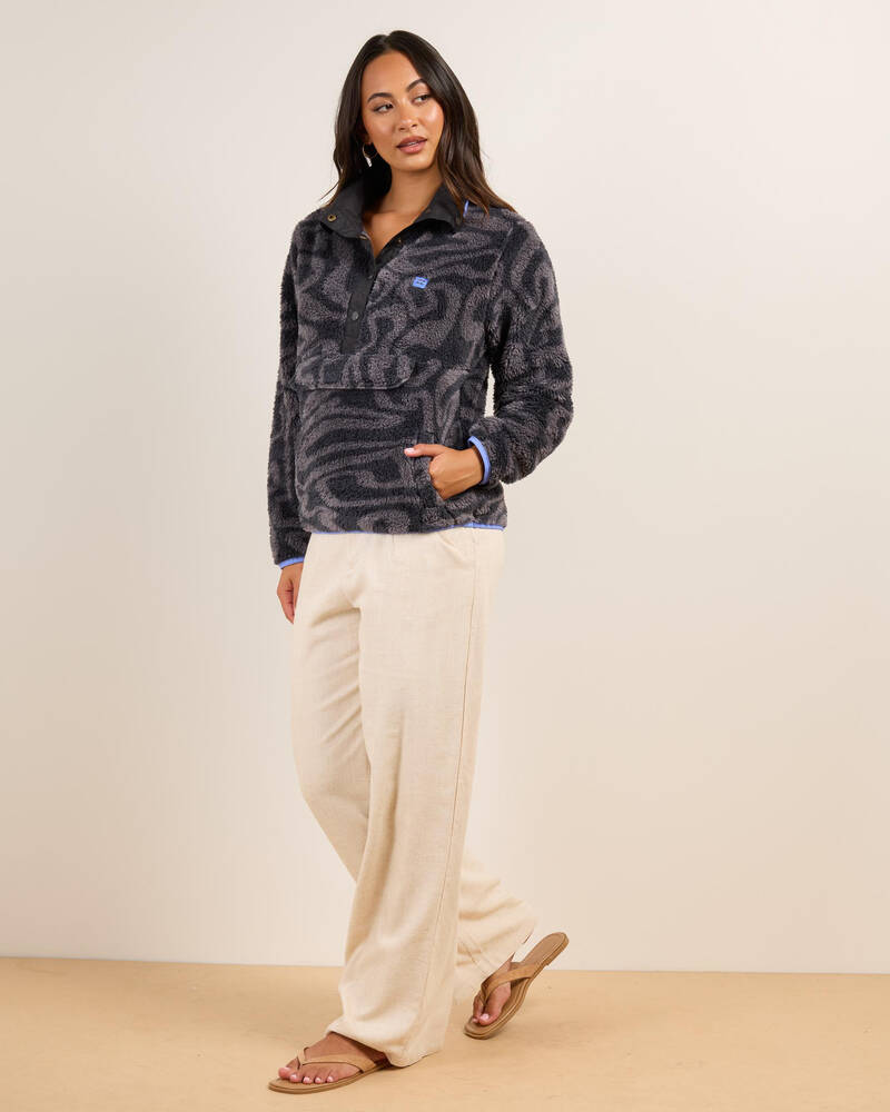 Billabong Switchback Pullover Fleece Sweatshirt for Womens