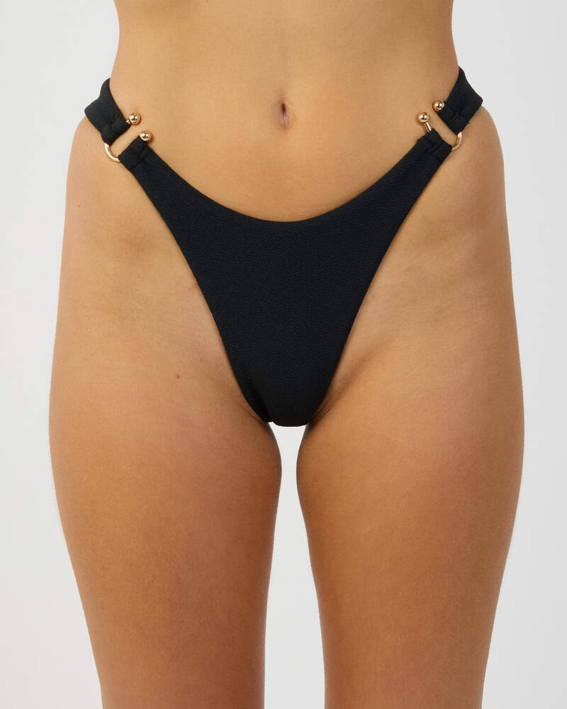 Kaiami Morgan Ring High Cut Bikini Bottom for Womens