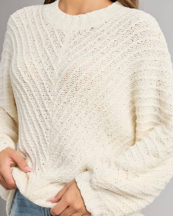 Rip Curl Classic Surf Knit Crew Sweater for Womens