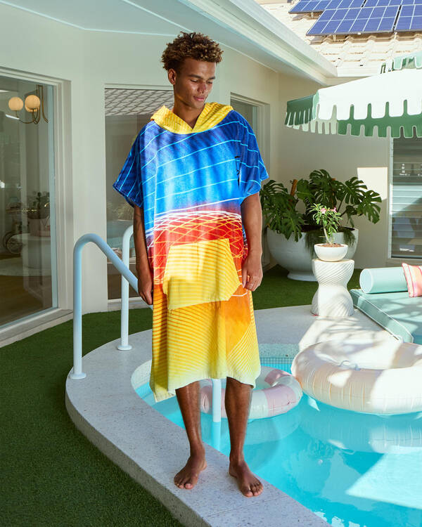 Skylark Radar Hooded Towel for Mens