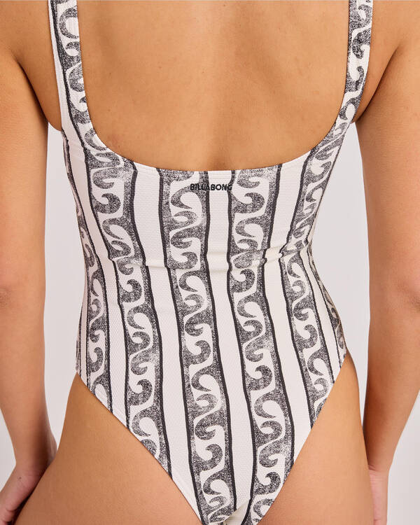 Billabong Wave Watcher Scoop Front One Piece Swimsuit for Womens