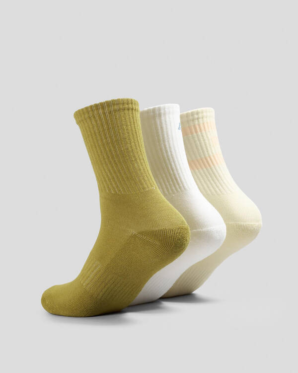 Rip Curl Women's Icons of Surf Crew Sock Pack for Womens