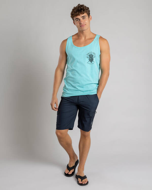 Salty Life Captain's Curse Singlet for Mens