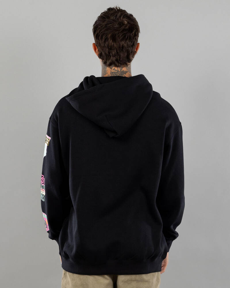 Majestic San Diego Padres Logo Patch Hoodie for Mens
