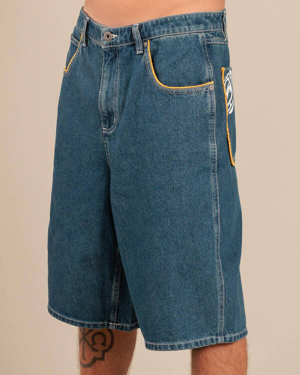 Billabong Spec 73 Bad Dog Denim Shorts for Mens