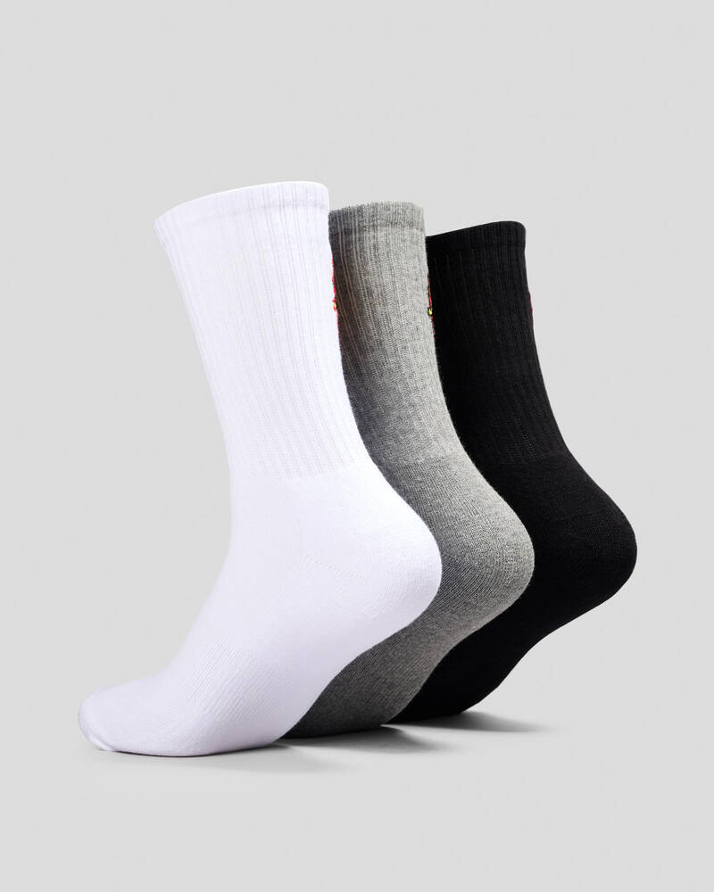 Santa Cruz Other Dot Crew Socks 3 Pack for Mens