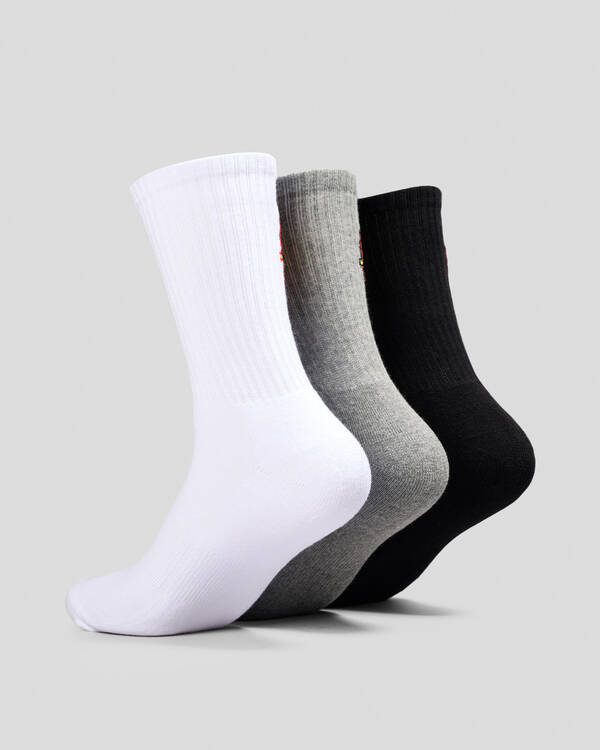 Santa Cruz Other Dot Crew Socks 3 Pack for Mens