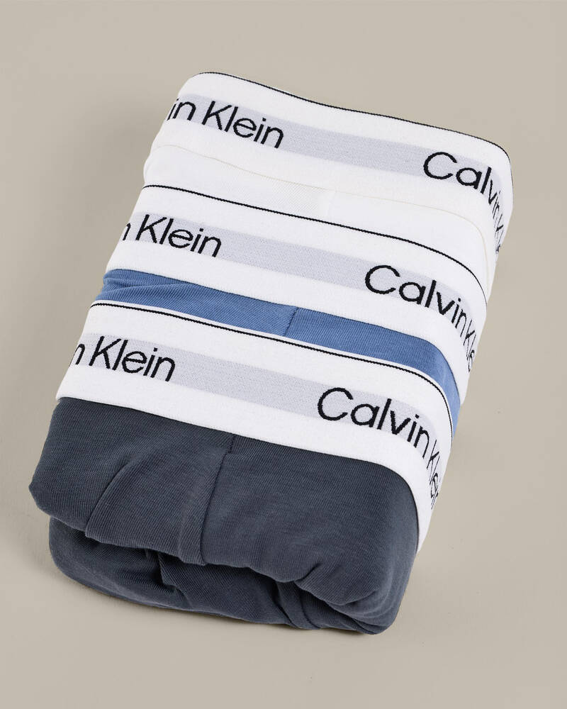 Calvin Klein Icon Cotton Stretch Relaxed Fit Trunk 3 Pack for Mens