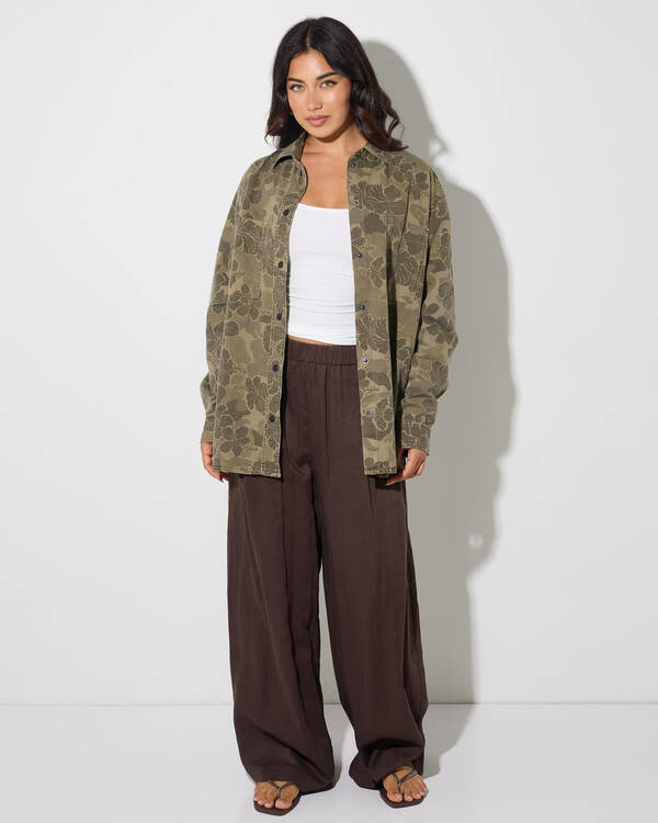 Rip Curl Paradise Camo Shirt for Womens