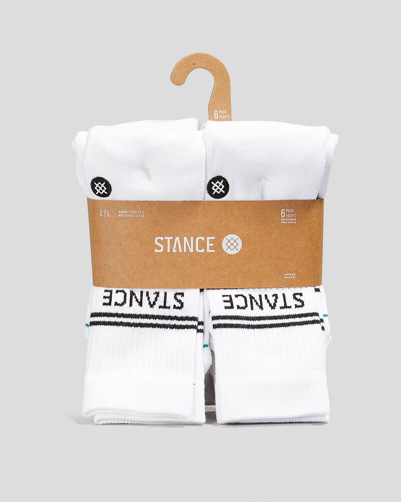 Stance Basic Crew Socks 6 Pack for Mens