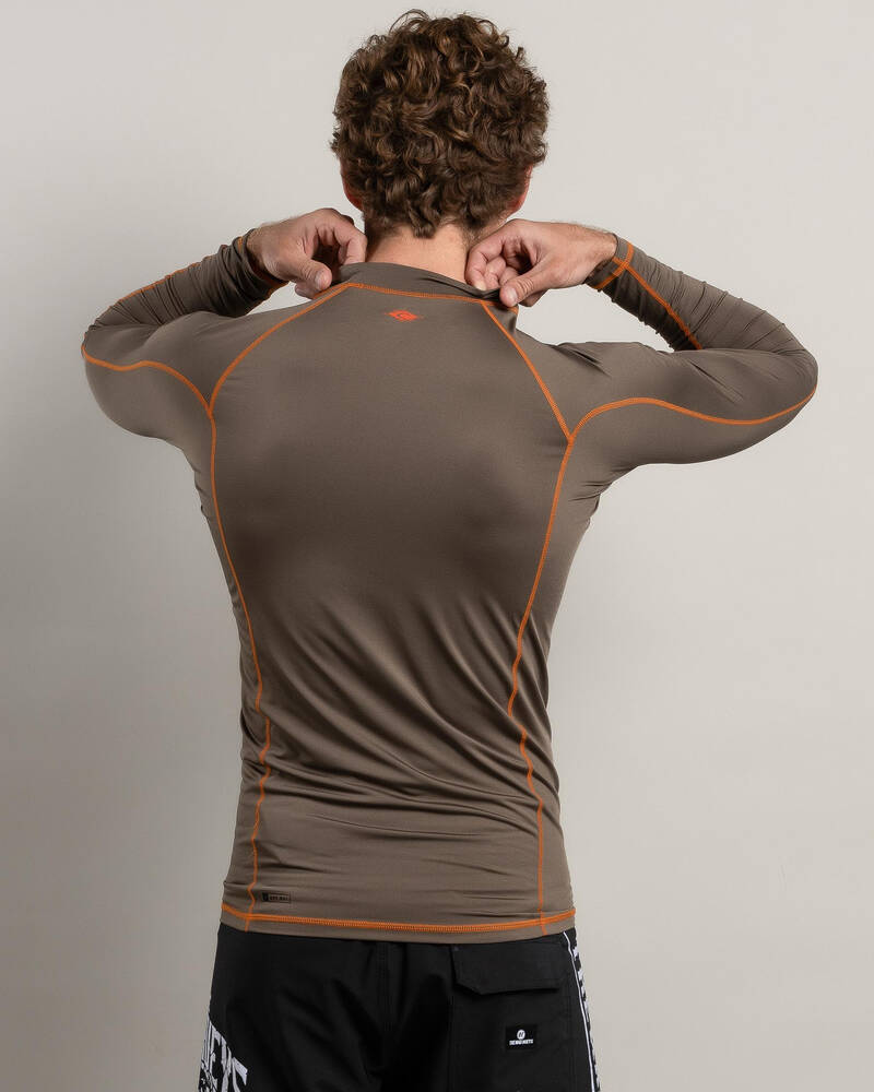 Rip Curl Fade Out Long Sleeve Rash Vest for Mens