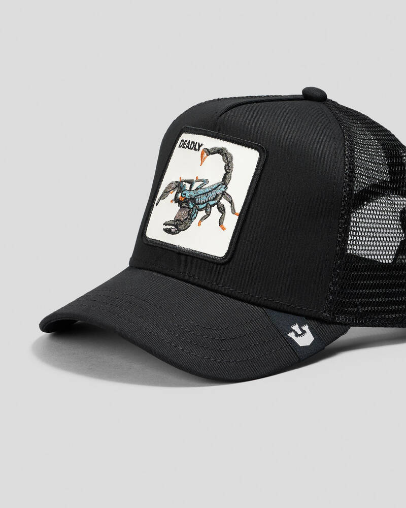 Goorin Bros The Deadly Scorpion Trucker Cap for Mens