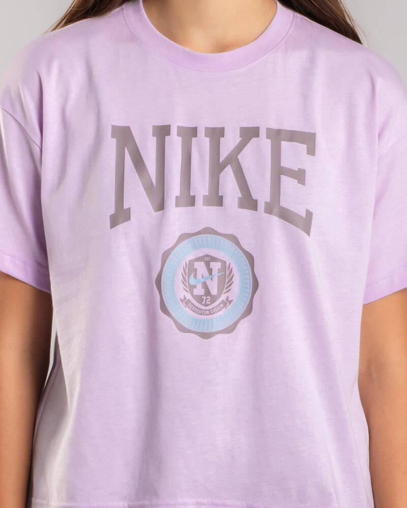 Nike Girls' Sportswear Graphic Star T-Shirt for Womens
