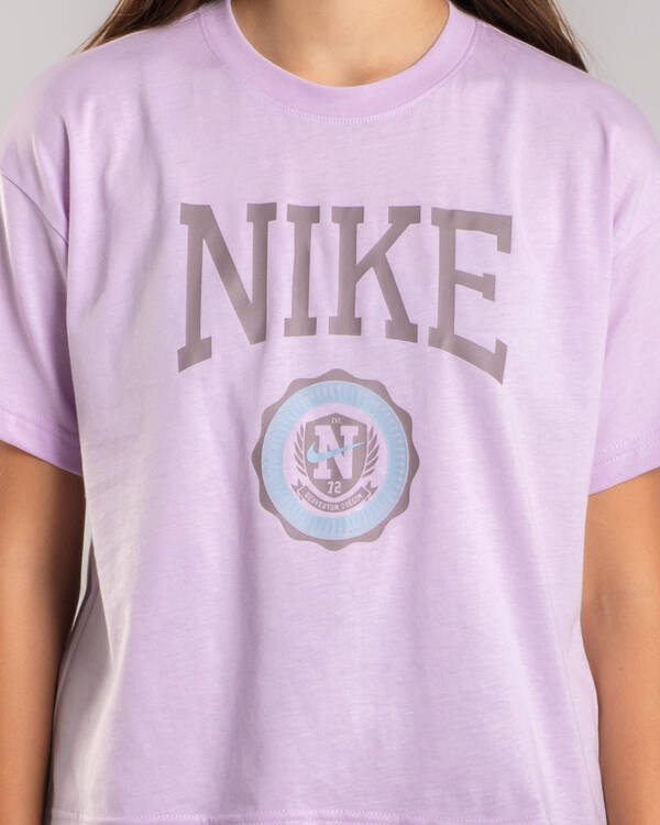 Nike Girls' Sportswear Graphic Star T-Shirt for Womens