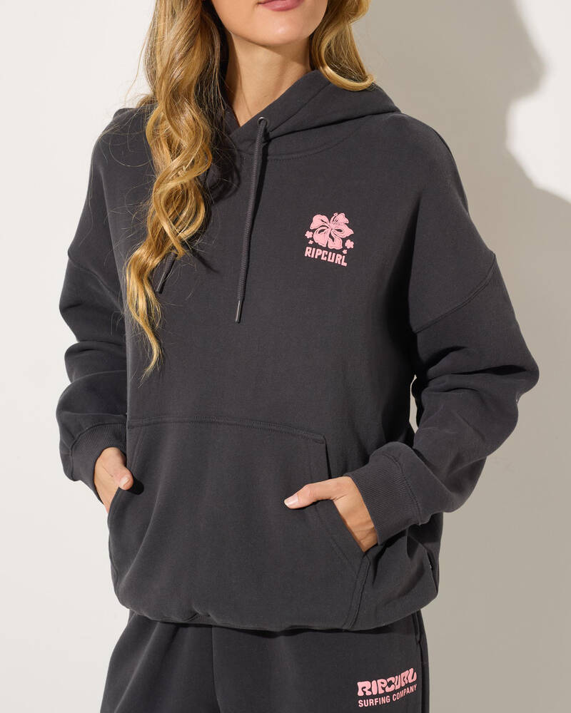 Rip Curl Surf Party Puff Heritage Hoodie for Womens