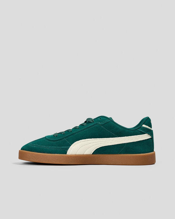 Puma Womens Club II Era Suede Shoes for Womens
