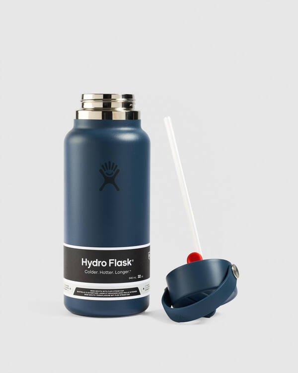 Hydro Flask 32 Oz Wide Flex Straw Cap Bottle for Unisex