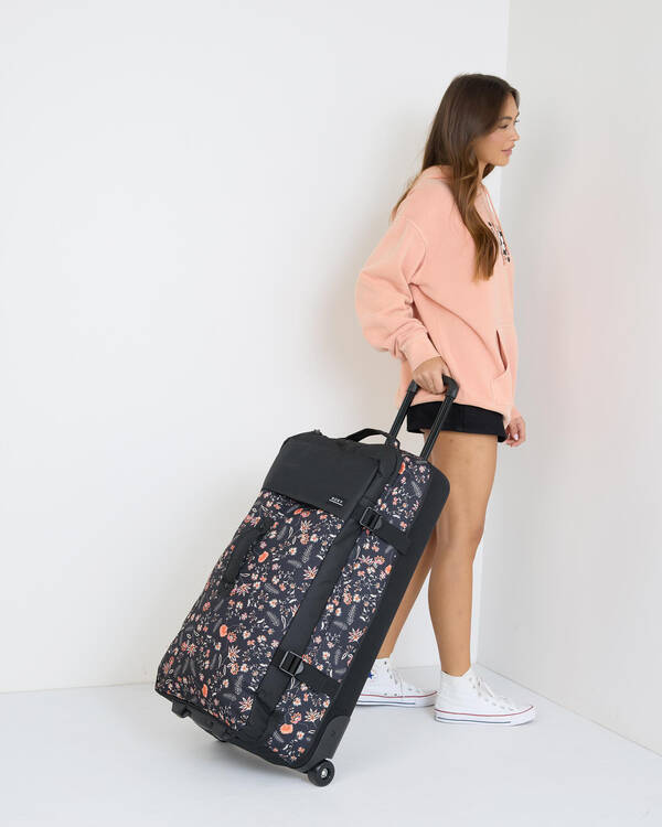 Roxy Big Souvenir Large Wheeled Travel Bag for Womens