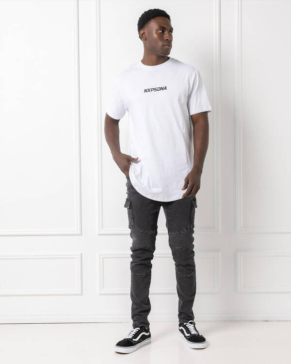 Nena & Pasadena Anlantic Dual Curved T-Shirt for Mens
