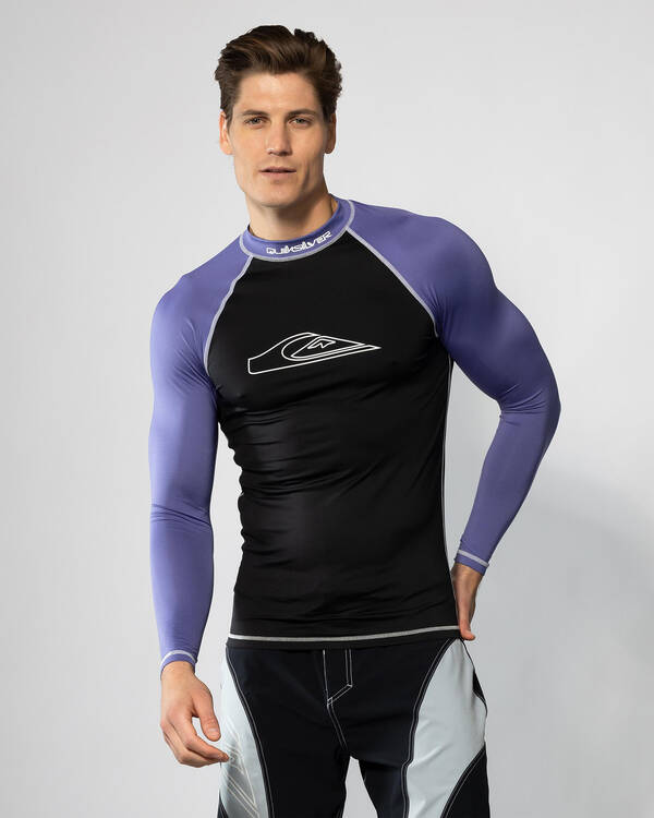 Quiksilver Mercury Long Sleeve Rash Vest for Mens
