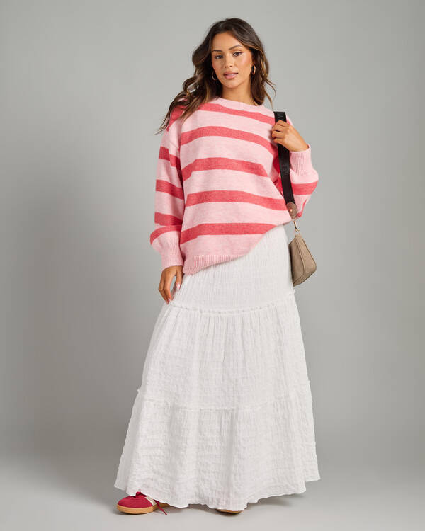 Pink Diamond Nix Knit Jumper for Womens