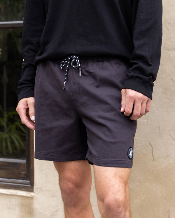 Salty Life Vision Elastic Waist Shorts for Mens
