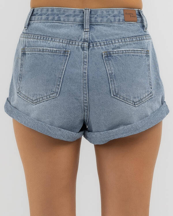 Country Denim Virginia Denim Shorts for Womens