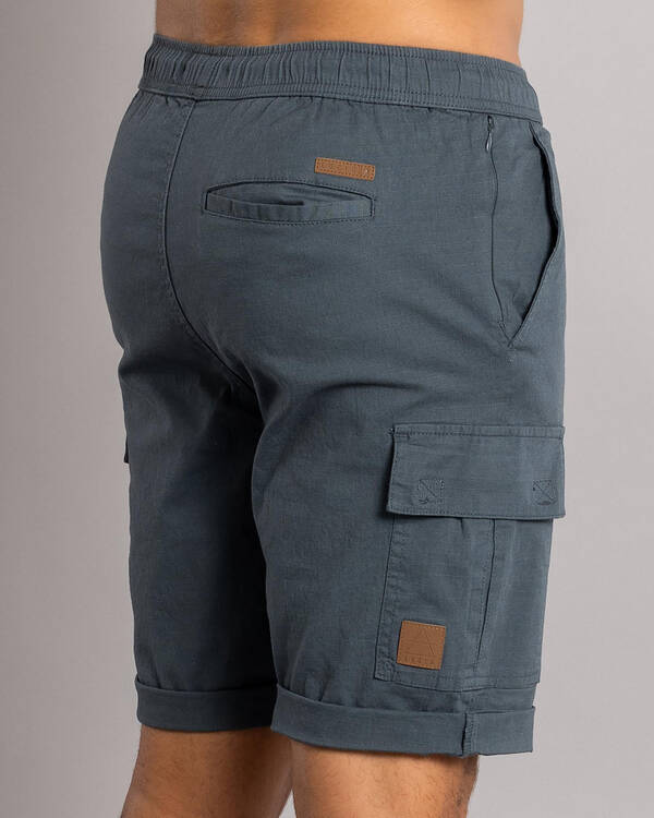 Lucid Shroud Elastic Waist Shorts for Mens
