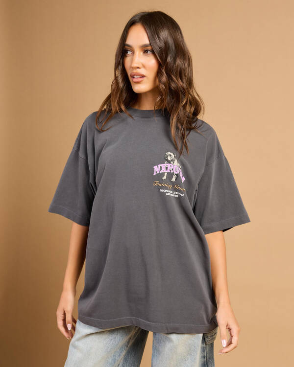 Nena & Pasadena Women's Parole Raptor Oversized T-Shirt for Womens