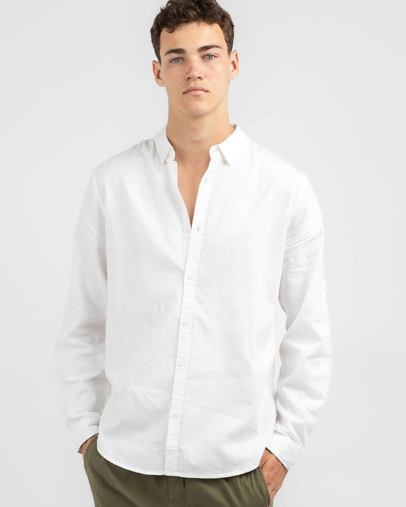 Skylark Hemp Long Sleeve Shirt for Mens