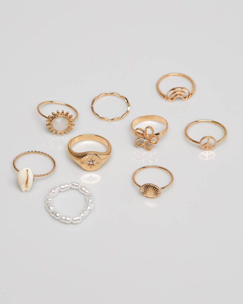Karyn In LA Tia Ring Pack for Womens