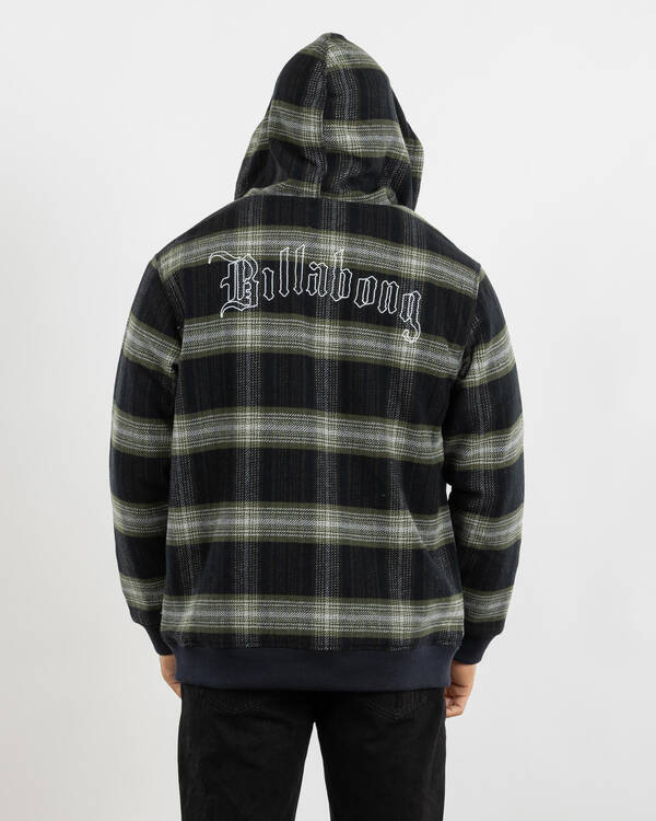 Billabong Warped Zip Thru Hooded Jacket for Mens