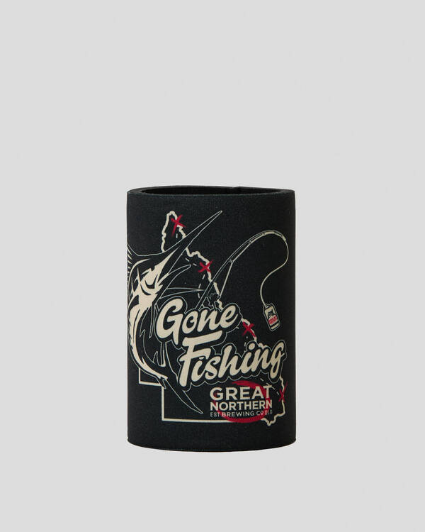 Great Northern Gone Fishing V1 Stubby Cooler for Mens