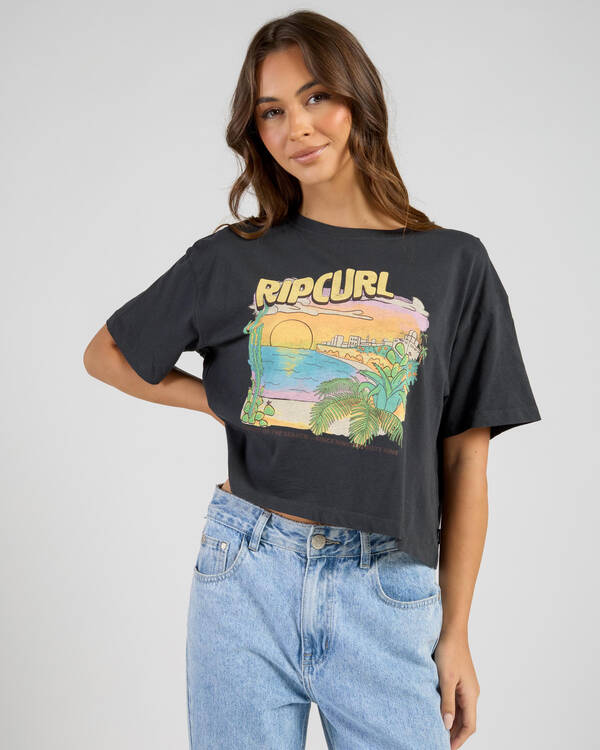 Rip Curl La Paloma Crop T-Shirt for Womens