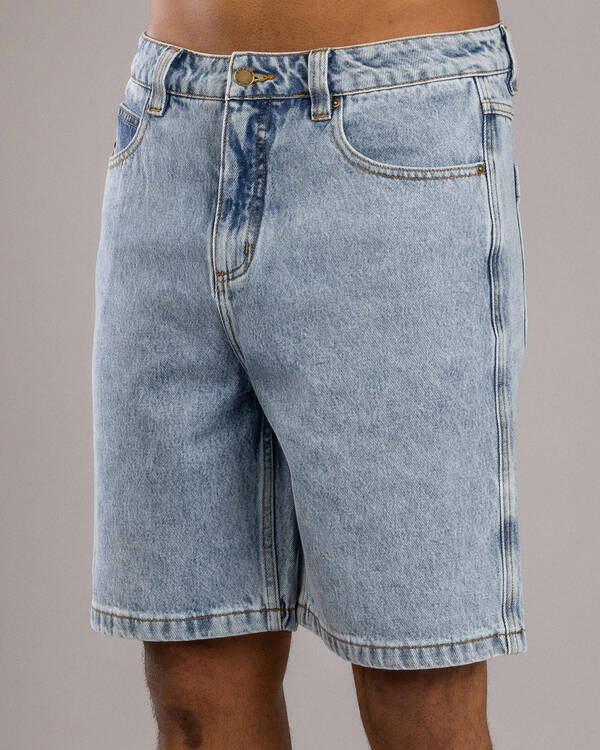 Rip Curl Super Computer Denim Walk Shorts for Mens