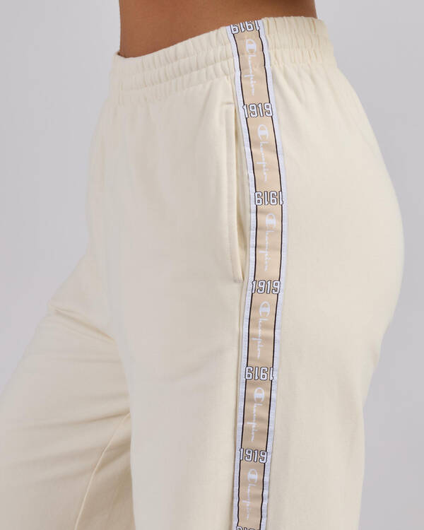 Champion Lux Taping Wide Leg Pants for Womens