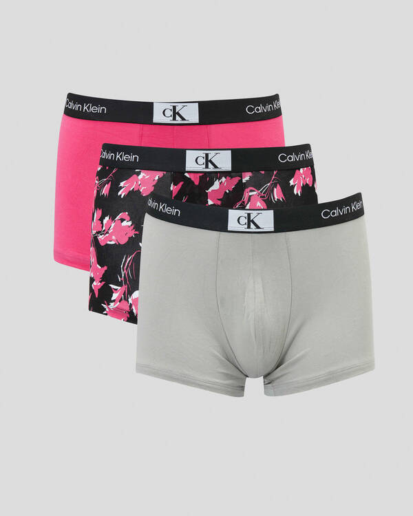 Calvin Klein 1996 Trunks 3 Pack for Mens