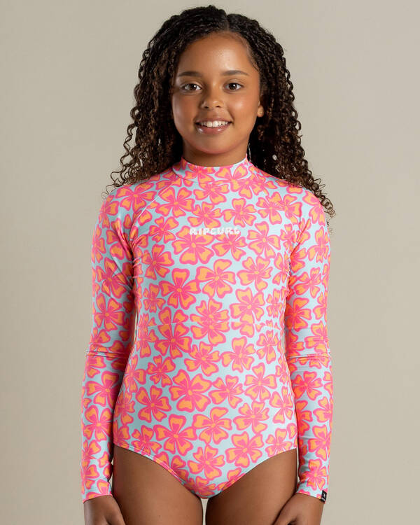 Rip Curl Girls' Neon Isles Long Sleeve Surfsuit for Womens