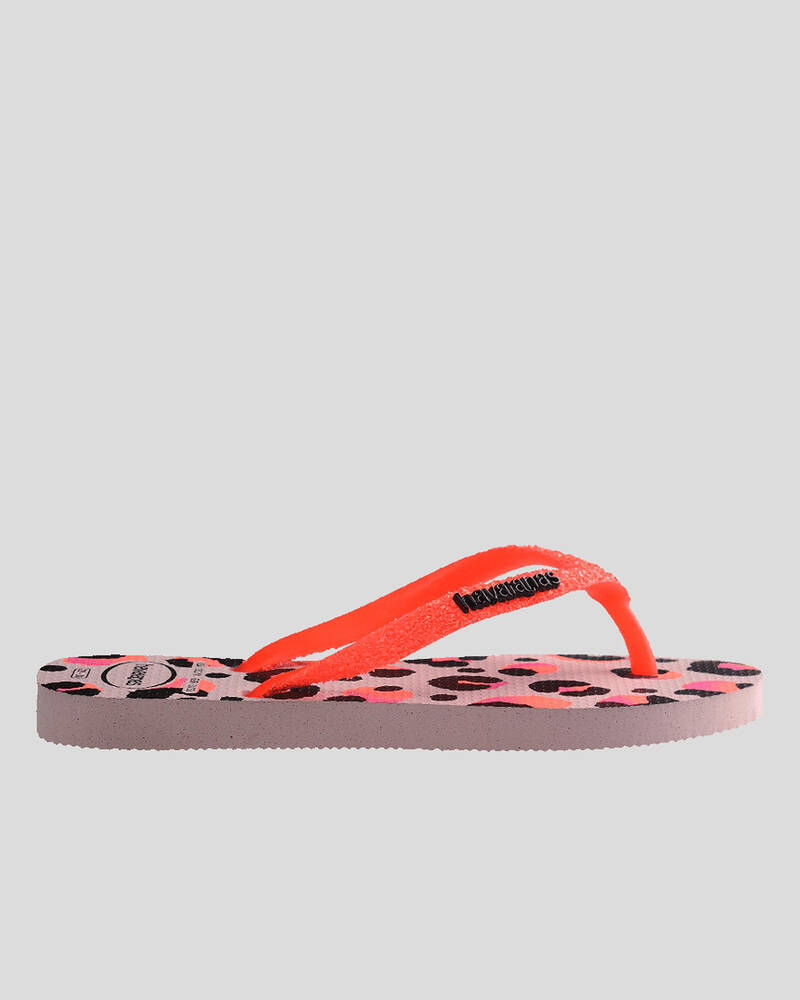 Havaianas Kids' Slim Glitter Thongs for Womens