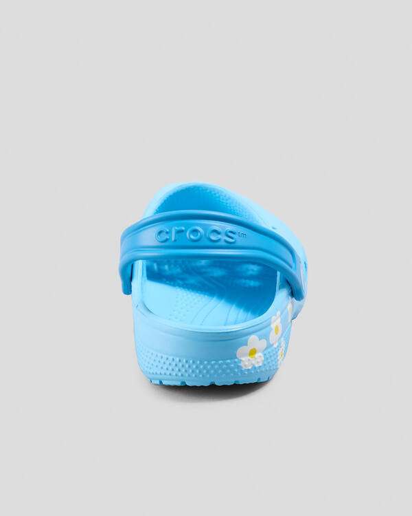 Crocs Kids' Classic Daisy Clogs for Unisex