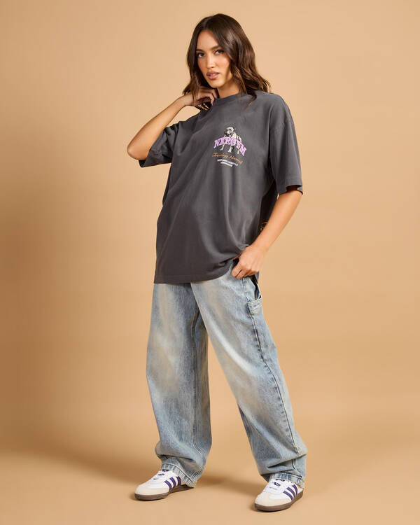 Nena & Pasadena Women's Parole Raptor Oversized T-Shirt for Womens