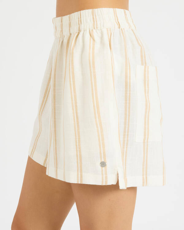 Roxy Lekeitio Bay Stripe Shorts for Womens
