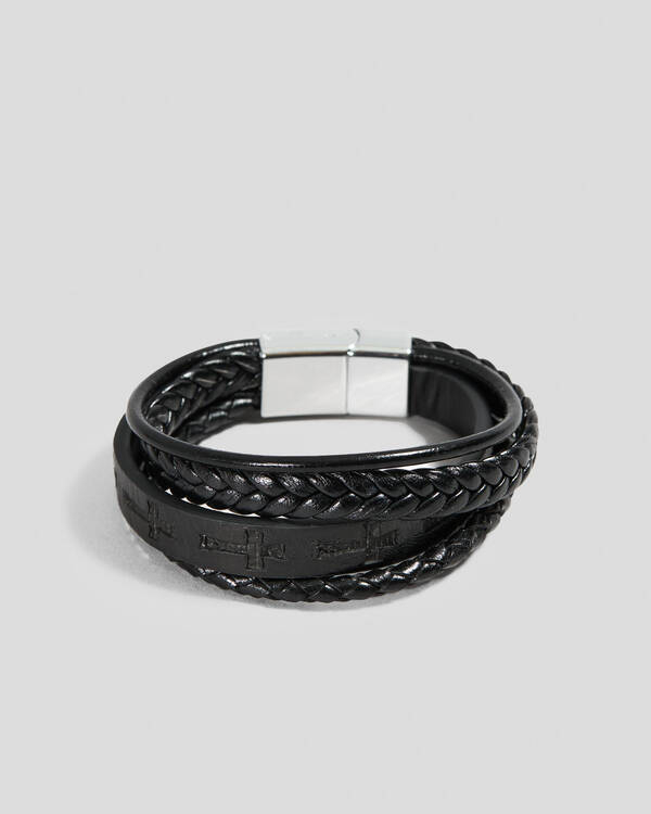 REPUBLIK Cross Cuff Multi Bracelet for Mens