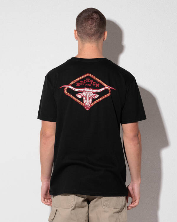 Brixton Longhorn T-Shirt for Mens