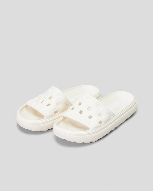 Vans Womens Vans Slide-On VR3Cush Slide Sandals for Womens