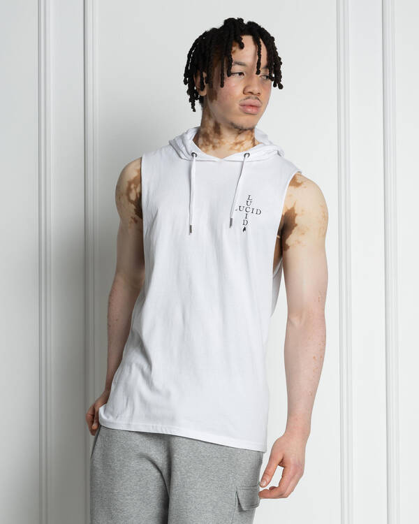 Lucid Monarch Hooded Muscle Tank for Mens