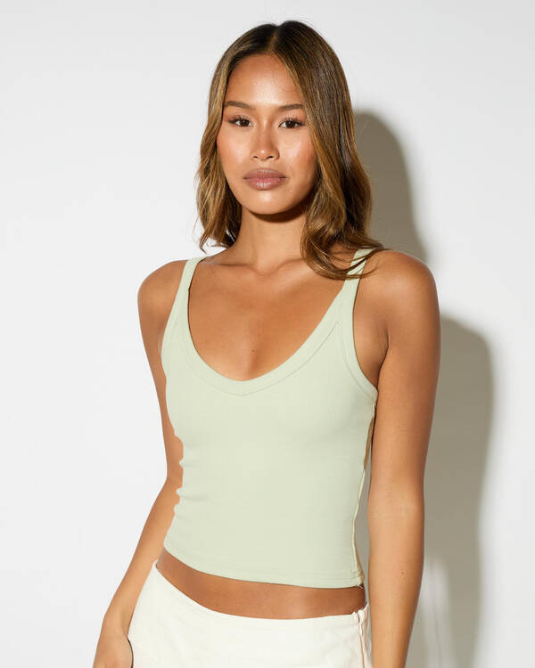Basic V Neck Tank Top
