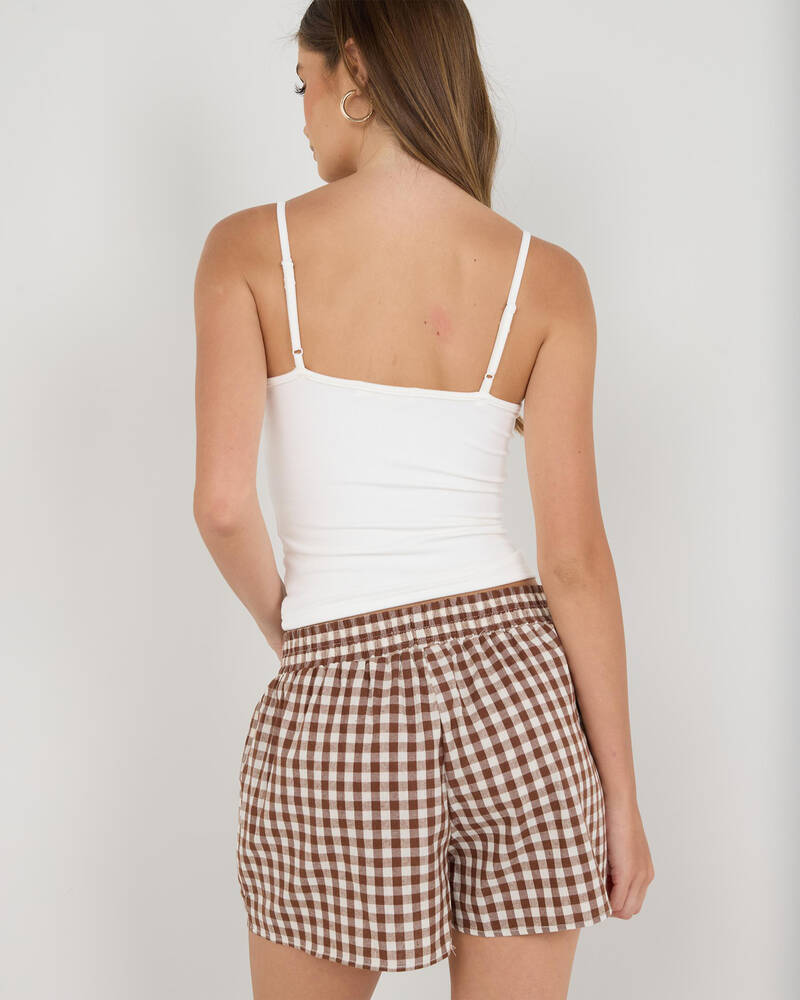 Ava And Ever Teddy Shorts for Womens